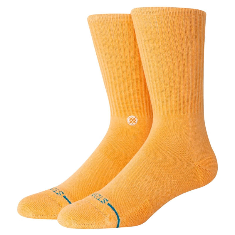 Meia Stance Icon Washed Crew Peach