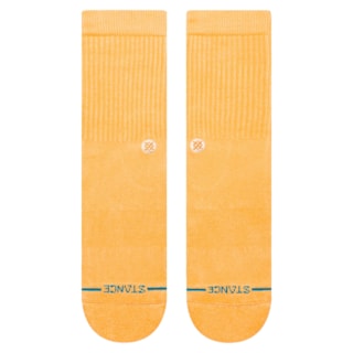 Meia Stance Icon Washed Crew Peach