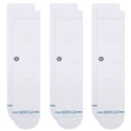 Meia Stance Icon White Kit com 3 Pares