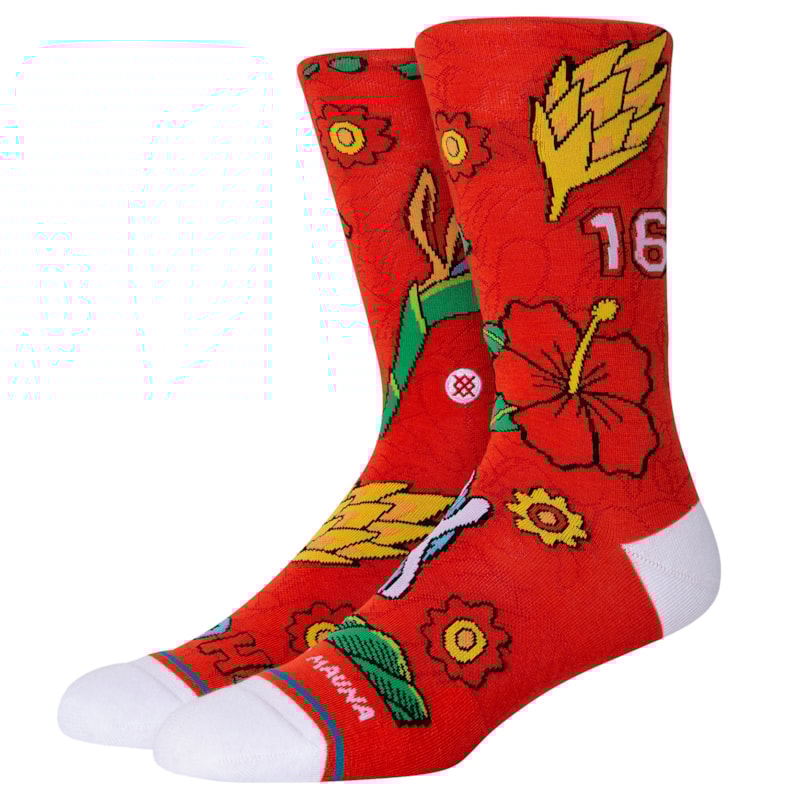 Meia Stance Kolten Wong Red