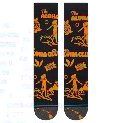 Meia Stance Live Aloha Washed Black