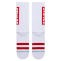 Meia Stance OG White Red