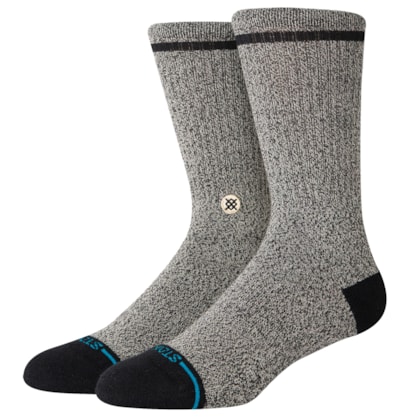 Meia Stance Richard Crew Black Meia Stance Richard Crew Black