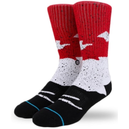 Meia Stance Swanky Red Meia Stance Swanky Red