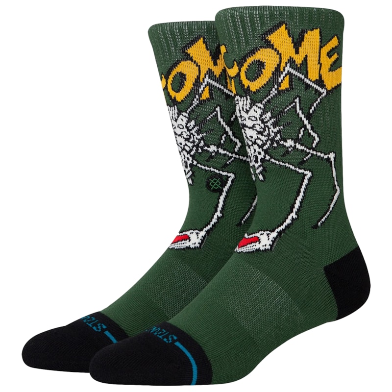 Meia Stance Welcome Wilbur Crew Green