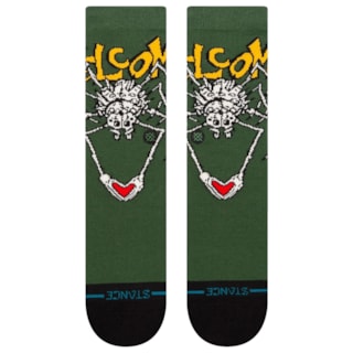 Meia Stance Welcome Wilbur Crew Green