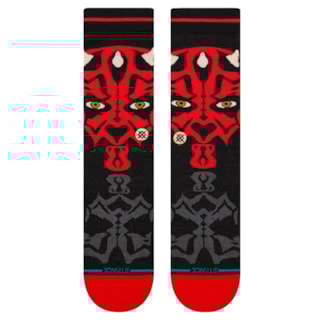Meia Stance X Star Wars Maul Crew Black