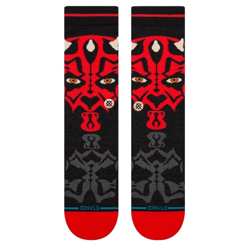 Meia Stance X Star Wars Maul Crew Black
