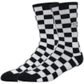 Meia Vans Checkerboard Crew II Black White Check