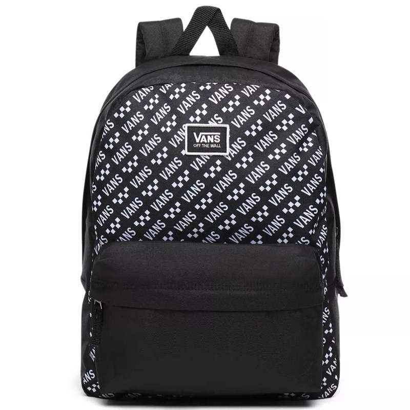 Mochila Vans Realm Backpack Black Brand Striper