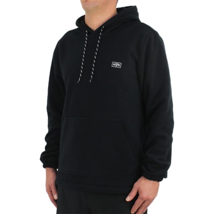 Moletom Billabong Polar Fleece Black Moletom Billabong Polar Fleece Black