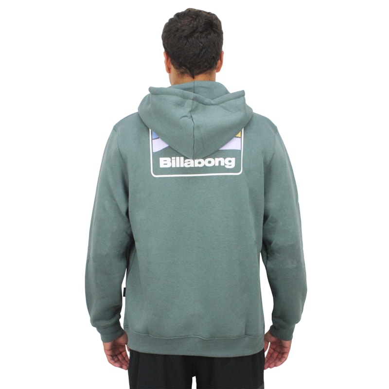 Moletom Billabong Runner Dark Green Importado