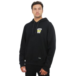 Moletom Canguru Hurley x Shibuya Escama Black