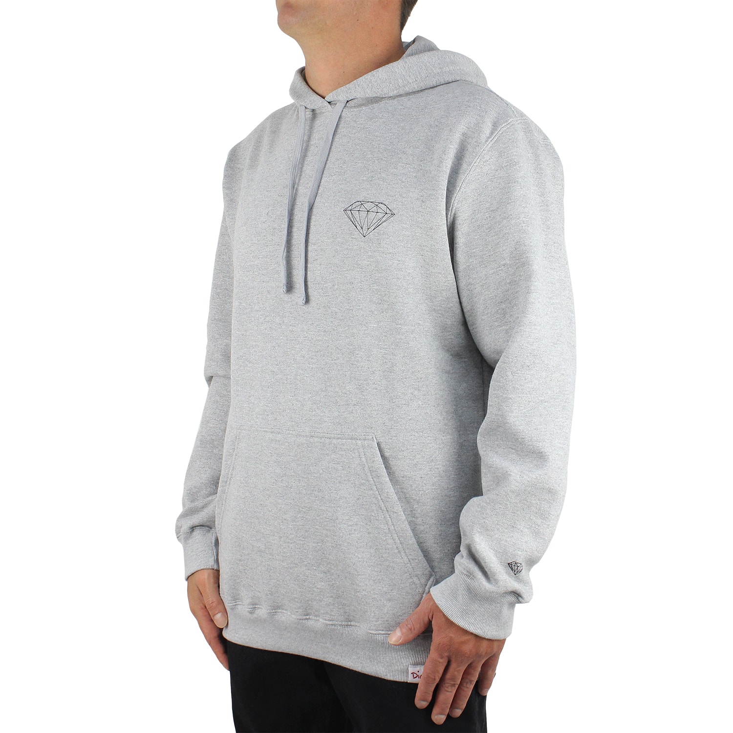 moletom com capuz diamond supply