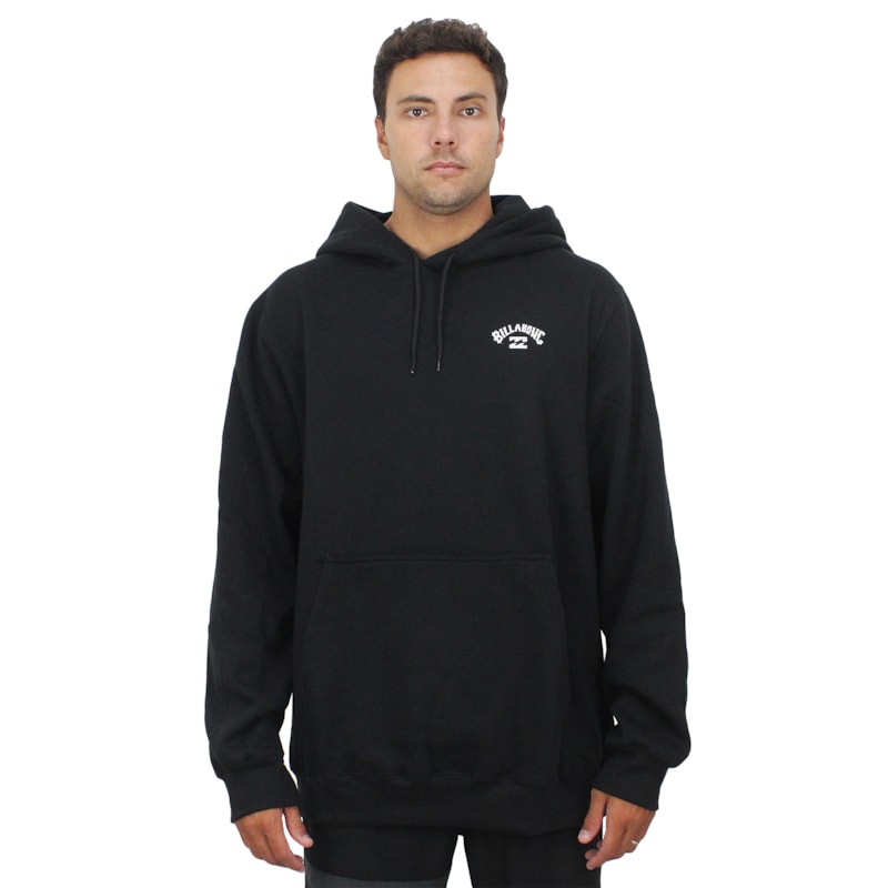 Moletom Extra Grande Billabong Small Arch Black
