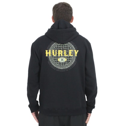 Moletom Hurley Retro Waves Preto