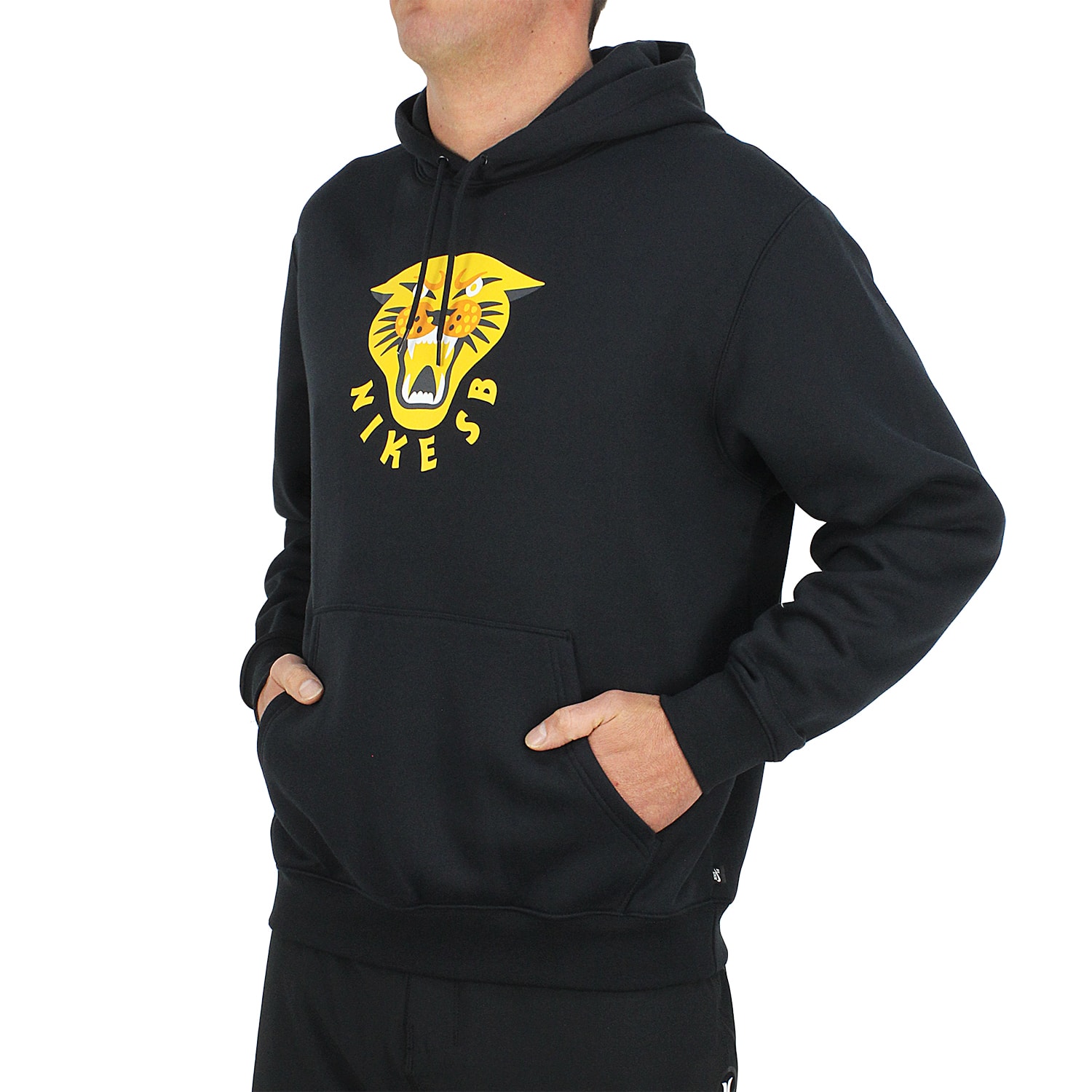 Nike sb tiger sales hoodie yellow