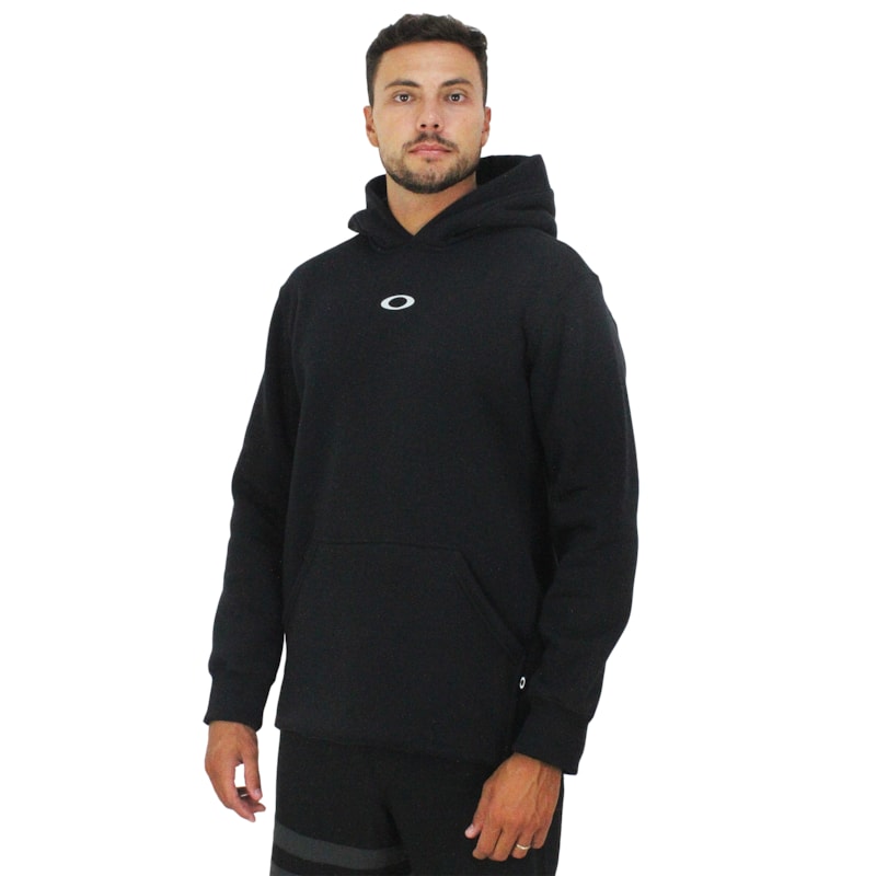Moletom Oakley Double Elipse Hoodie Blackout