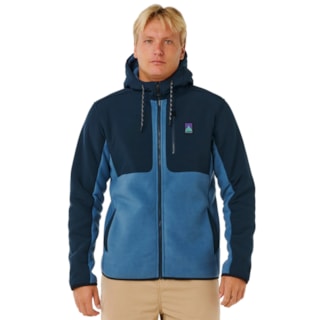 Moletom Rip Curl Anti Series Search Zip Thru Bluefin Importado