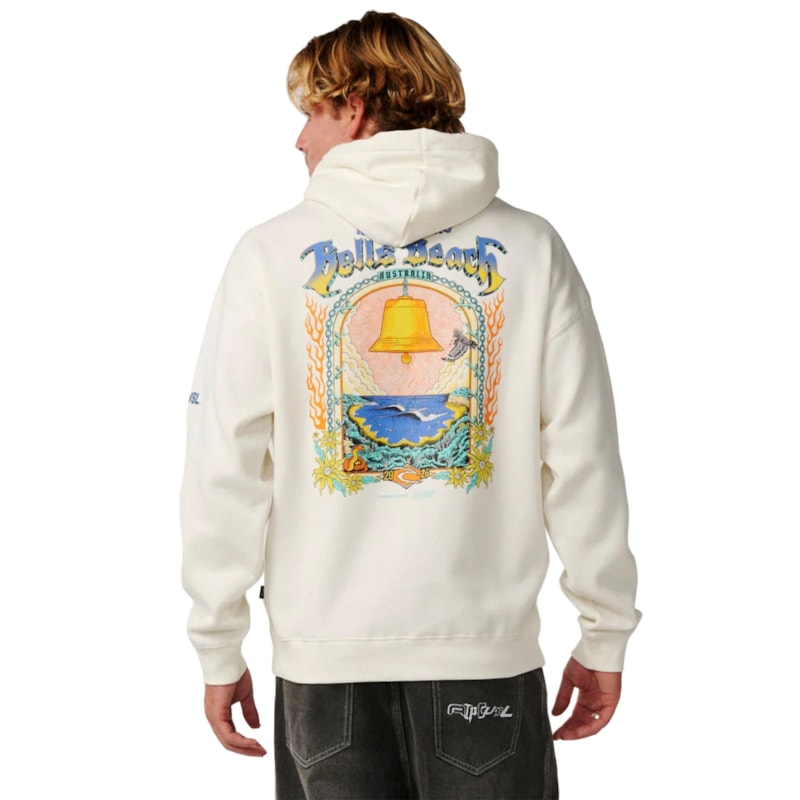Moletom Rip Curl Bells Beach Pro Bone Importado