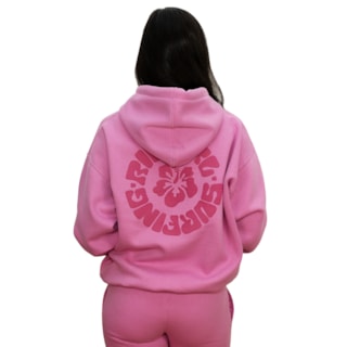Moletom Rip Curl Heritage Surf Super Pink