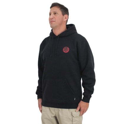 Moletom Rip Curl Wettie E7 Hood Black