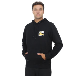 Moletom Rusty Canguru Phenom Preto