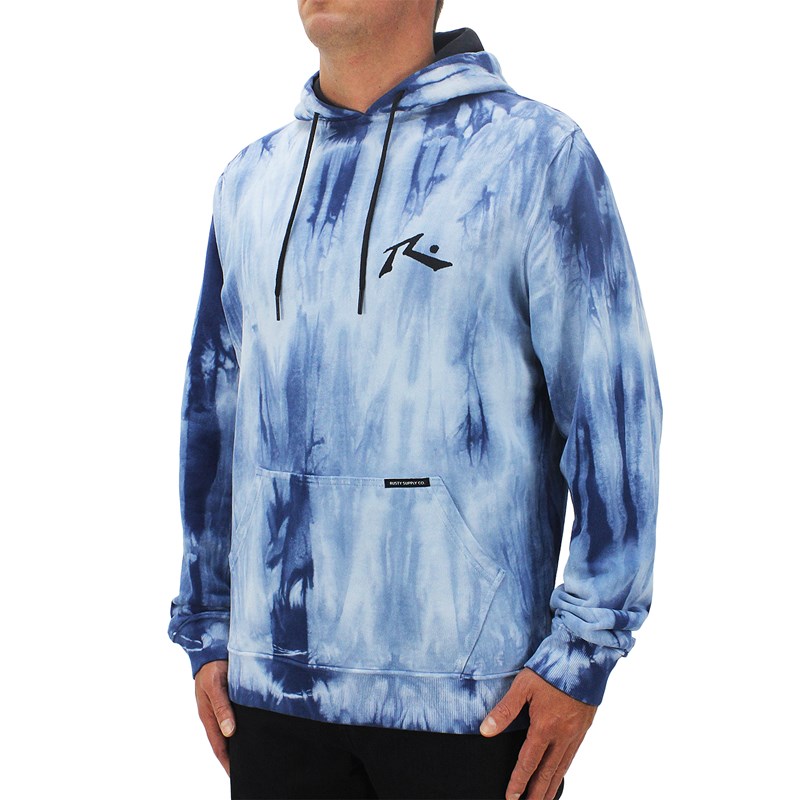 Moletom Rusty Dayzed Tie Dye Blue