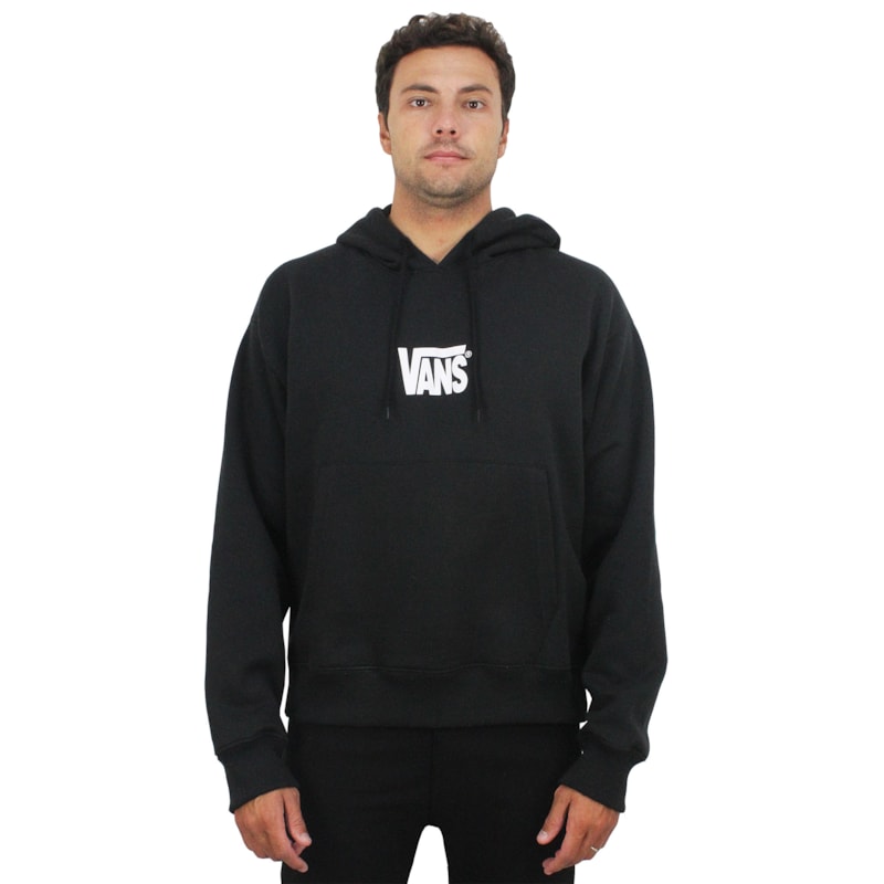 Moletom Vans Strech Logo Black