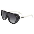 Óculos de Sol Evoke Avalanche Dive A10 Black White Shine Black Gray Gradient