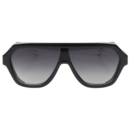 Óculos de Sol Evoke Avalanche Dive A10 Black White Shine Black Gray Gradient