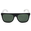 Óculos de Sol Evoke Haze A02 Black Temple White Black G15 Green Total