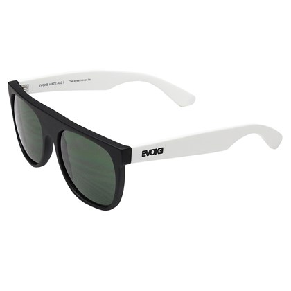 Óculos de Sol Evoke Haze A02 Black Temple White Black G15 Green Total