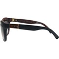 Óculos De Sol Evoke Mystique Black Wood Matte Gold
