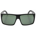 Óculos De Sol Evoke The Code Black Matte Silver Green Total