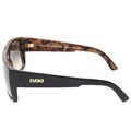 Óculos De Sol Evoke The Code RK01 Black Radica Gold Brown Gradiente