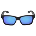 Óculos de Sol Evoke Thunder A14S Black Matte Silver Blue Mirror