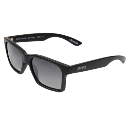 Óculos de Sol Evoke Thunder BR01 Black Matte Gun Gray Gradient