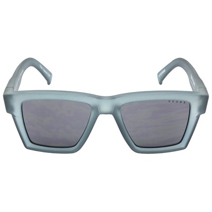 Óculos de Sol Evoke Time Square T03 Crystal Blue Matte Silver Gray Total
