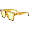 Óculos de Sol Evoke Time Square Yago Dora YD02 Crystal Ambar Caramel Yellow Total