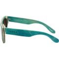Óculos De Sol Evoke Wood Series 02 Maple Collection Green Laser Brown Gradient