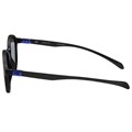 Óculos de Sol HB Brighton Matte Black Blue Chrome