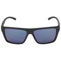 Óculos de Sol HB Floyd Matte Black Blue Chrome Lenses