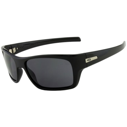 Óculos de Sol HB Monster Fish Gloss Black Gray Lenses Óculos de Sol HB Monster Fish Gloss Black Gray Lenses