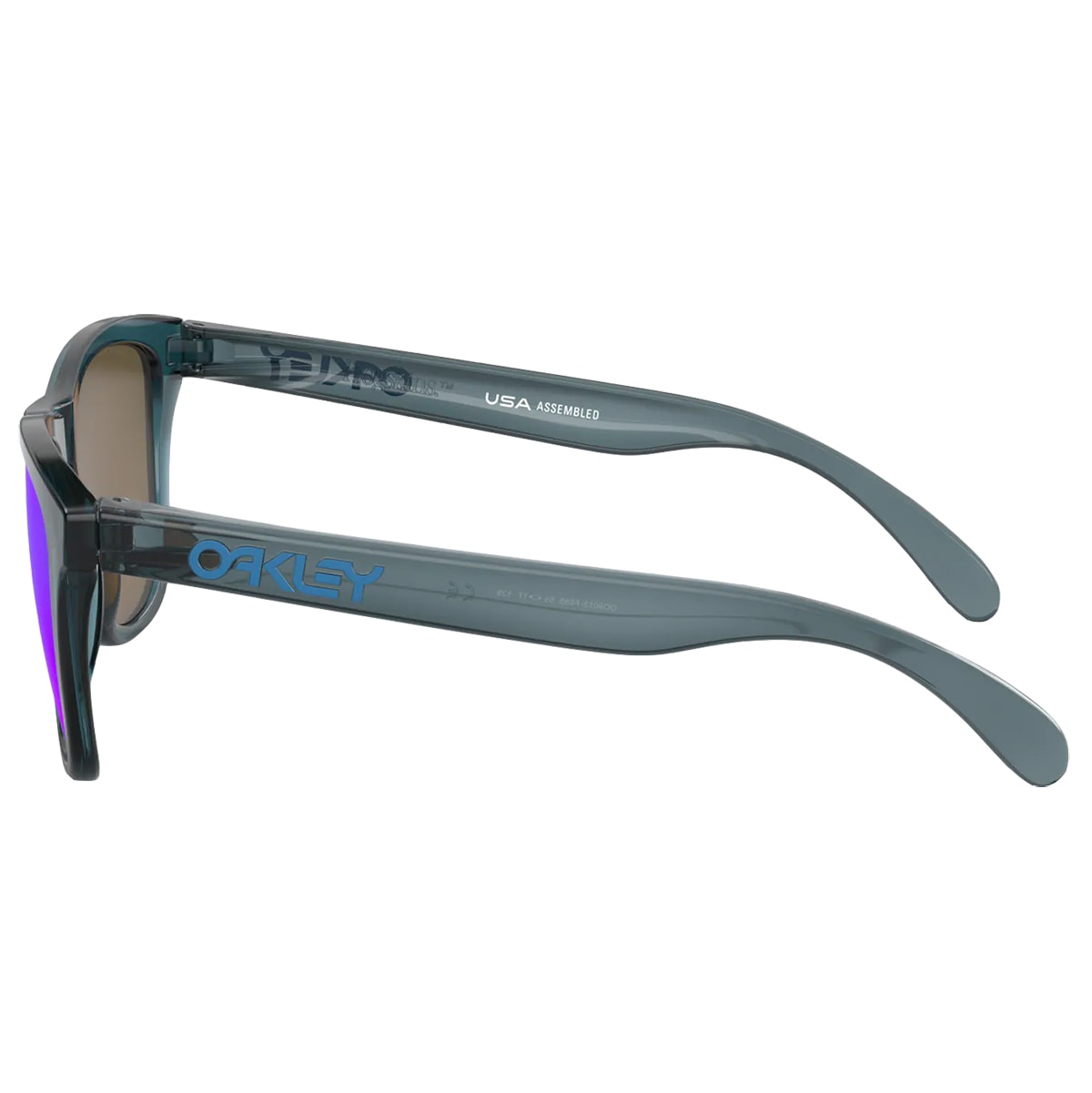Óculos de Sol Oakley Frogskins Crystal Black Prizm Sapphire Polarized