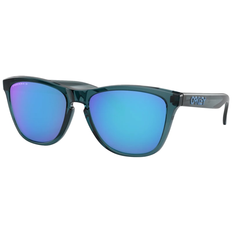 Óculos de Sol Oakley Frogskins Crystal Black Prizm Sapphire Polarized