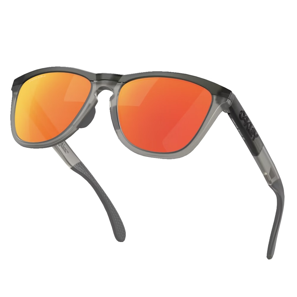 Óculos de Sol Oakley Frogskins Range Matte Grey Smoke Prizm Ruby