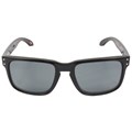 Óculos de Sol Oakley Holbrook Polished Black Grey Polarized