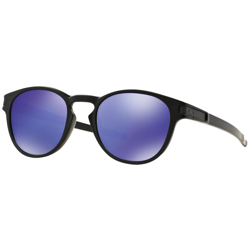 Óculos de Sol Oakley Latch Matte Black Violet Iridium