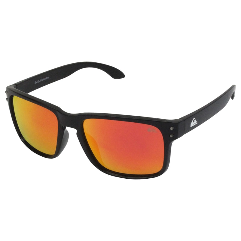 Óculos de Sol Quiksilver Biarritiz Preto Vermelho Espelhado